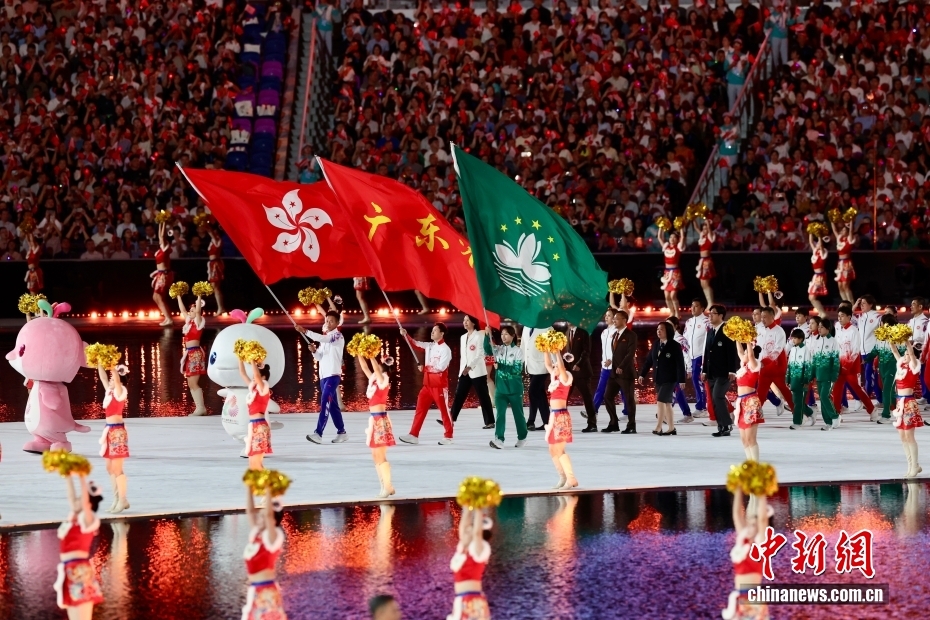 全运跃伶仃洋，粤港澳三地同心共绘湾区未来