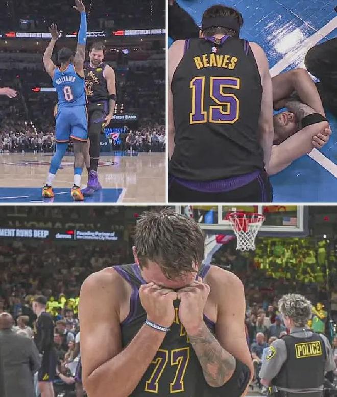 雷霆碾压湖人东契奇伤退 西部榜首地位稳固