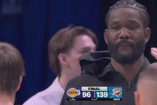 雷霆碾压湖人东契奇伤退 西部榜首地位稳固